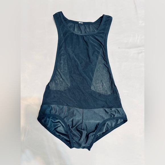 Mesh Leotard Onsie - Picture 3 of 6
